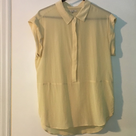 Madewell Tops - Madewell silk blouse Broadway & Broome M